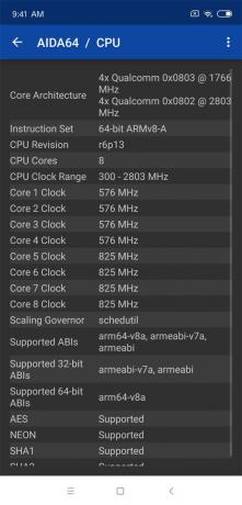 felülvizsgálat Xiaomi Mi 8: RAM