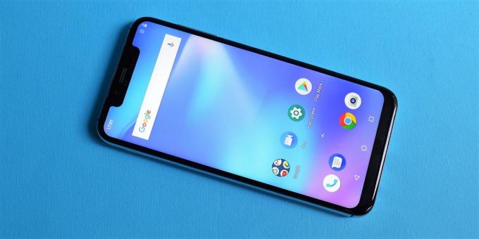 UMIDIGI One Pro: Az előlap