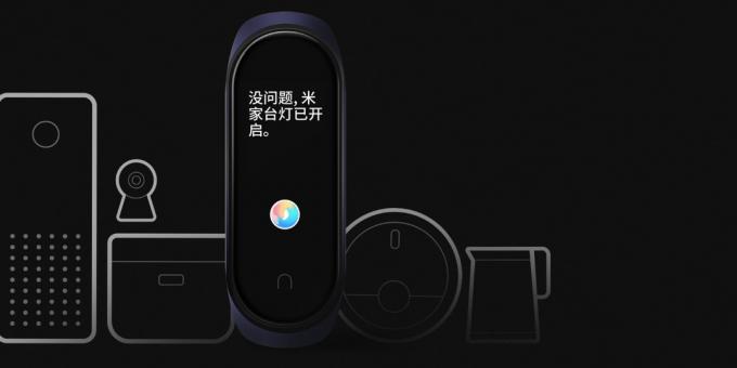 Xiaomi Mi Band 4 ellenőrizni tudja készülékek