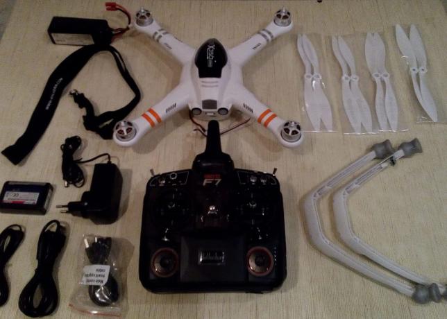 ÁTTEKINTÉS: quadrocopter Walkera X350 Pro - nyílt forráskódú analóg Phantom
