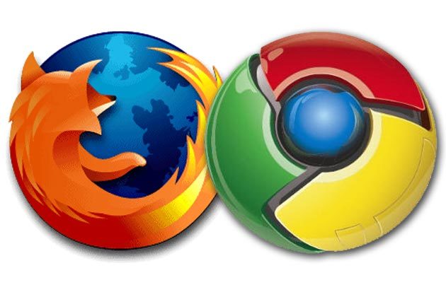 Firefox, Chrome, interfész minimalizálás