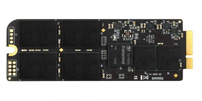 SSD Melyik a jobb: vezetni Transcend JetDrive 725 saját formátumú MacBook Pro 15