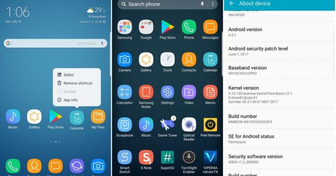 TouchWiz Sams, tiszta Android