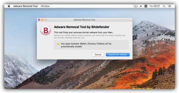 Hogyan lehet eltávolítani hirdetések a számítógép Bitdefender Adware Removal Tool