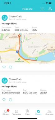 Áttekintés Runkeeper mobil alkalmazás az iPhone