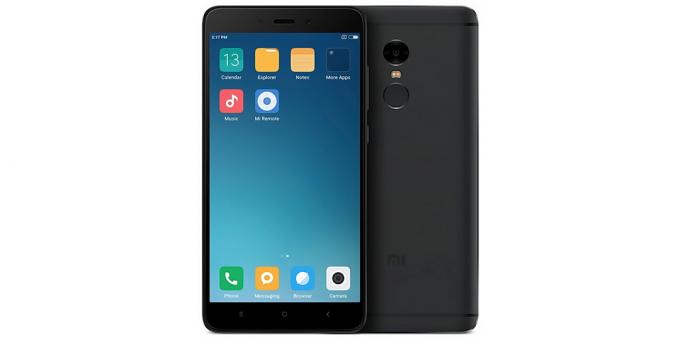 Olcsó okostelefonok: Xiaomi redmi Megjegyzés 4X