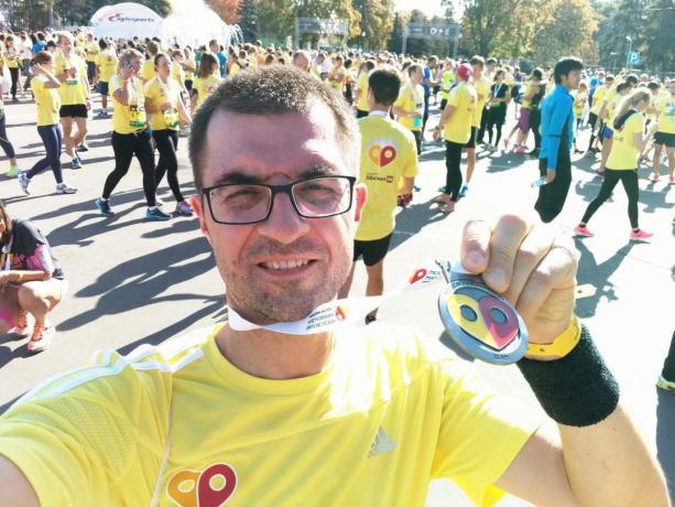 Alexander Khoroshilov a moszkvai maratont