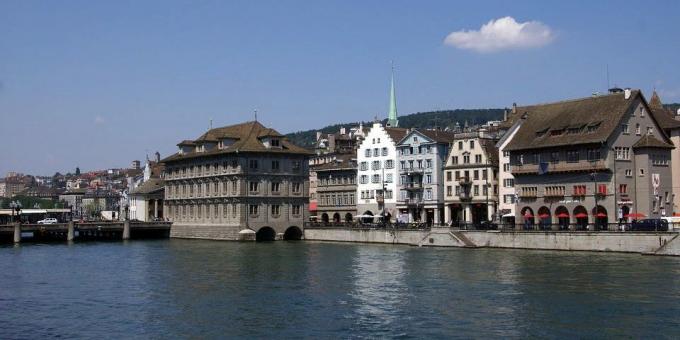 Top városok szempontjából élő Zürich