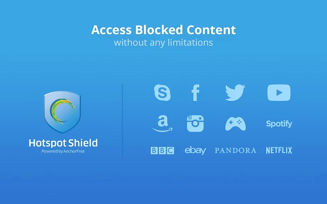 Ingyenes VPN Chrome: Hotspot Shield 
