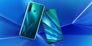 Realme 5 és 5 Pro - az első költségvetési okostelefon 5 kamrás