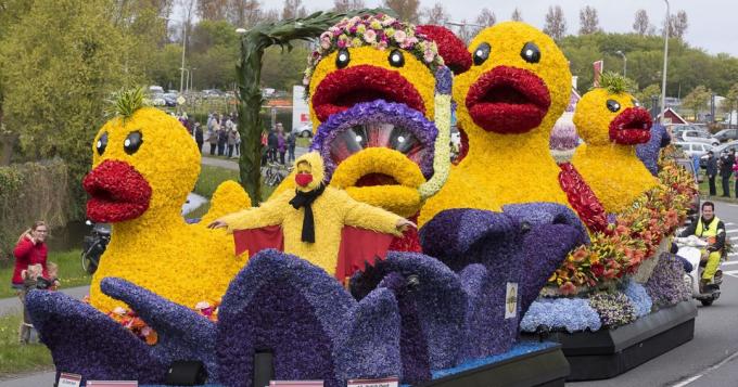 Parade Bloemencorso színek