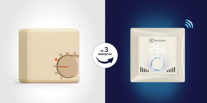 Intelligens termosztát teszi az életet kényelmesebbé