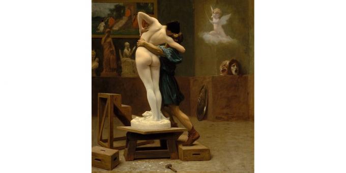 Parasocial Relations: Pygmalion és Galatea, Jean-Léon Jerome festménye, 1890