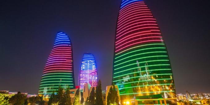 „Flame Towers” ​​Azerbajdzsán