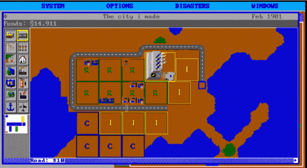 SimCity DOS