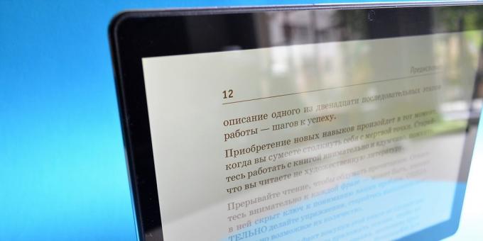 Teclast M20 4G: Reading