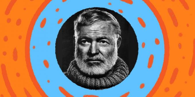 Portré Ernest Hemingway