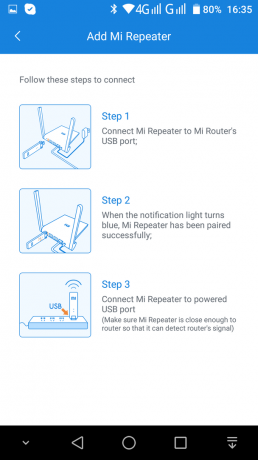 MiWiFi Router: hozzáadása Mi WiFi erősítő