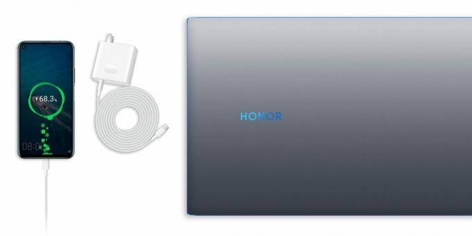 A Honor frissített MagicBook laptopokat mutat be USB-C gyors töltéssel