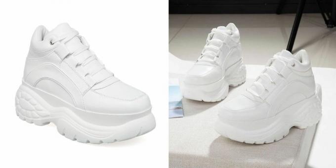 "Csúnya" fehér cipők