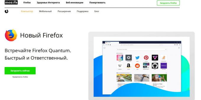 Firefox: Firefox Quantum