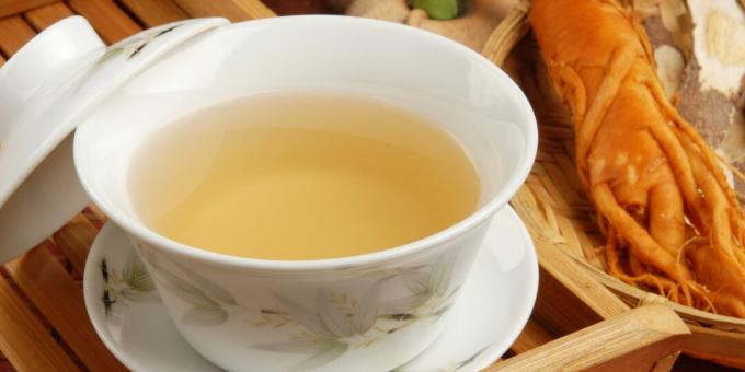 Egészséges italok lefekvés előtt: indiai ginzeng tea