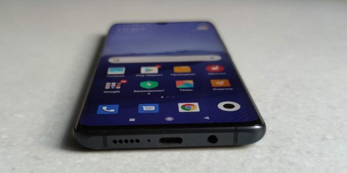 Xiaomi Mi Note 10 Lite: hang és rezgés