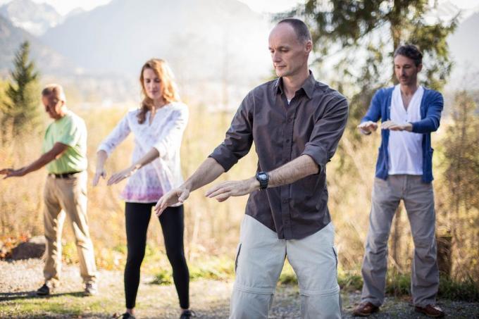 sport megfázás: Qigong