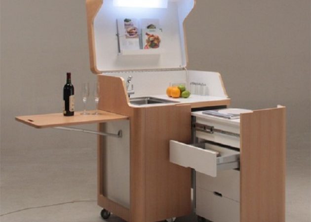 Kis konyha design: mérnöki megoldások