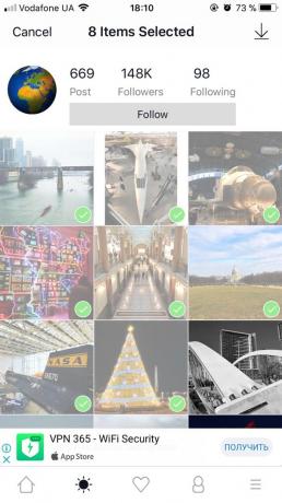 Hogyan lehet letölteni fényképeket Instagram segítségével InstaSaver