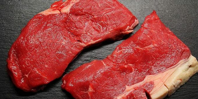 Milyen ételek tartalmaznak sok vasat: vörös hús