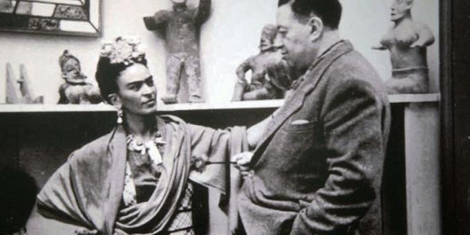 Frida Kahlo és férje Diego Rivera