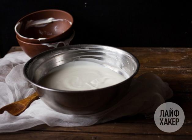 Házi krémsajt: Mix tejföl és joghurt