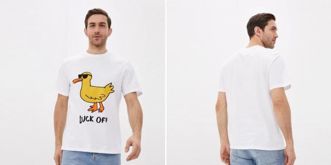 Pólók nyomatokkal: pimasz kacsa