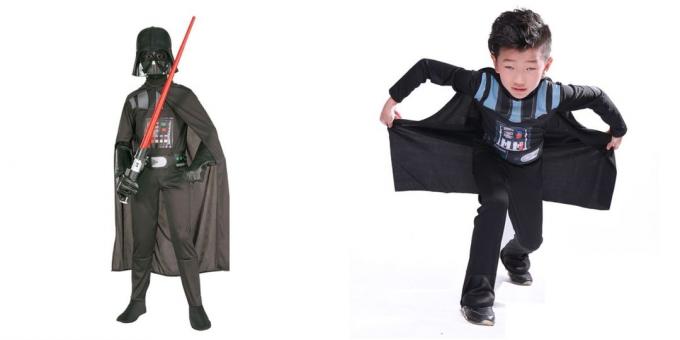 Újévi jelmezek gyerekeknek: Darth Vader