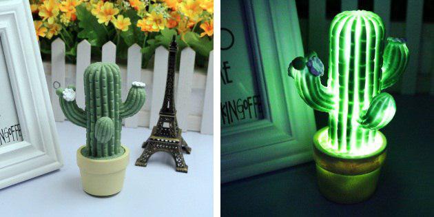 Cactus nightlight