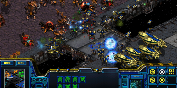 Régi játék a PC-: StarCraft