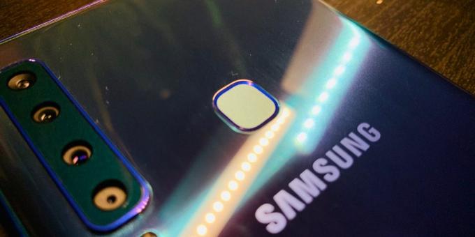Samsung Galaxy A9: Sensor ujjlenyomat