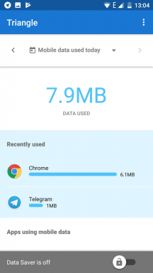 Triangle - egy új alkalmazás a Google-tól, hogy megőrizze a mobil adatforgalom