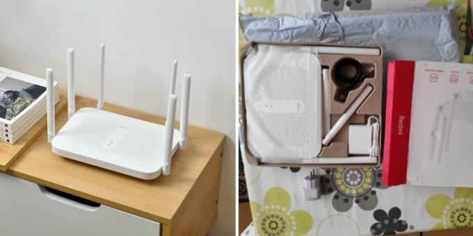 Wi-Fi routerek: Xiaomi Redmi AC2100