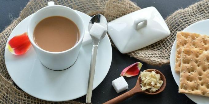 Ginger receptek: gyömbér tej tea