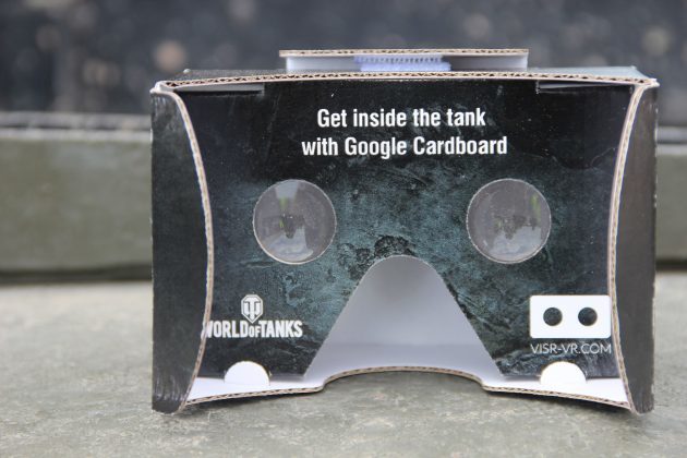 Google karton alkalmával Bovingtonskogo tankfesta 2015
