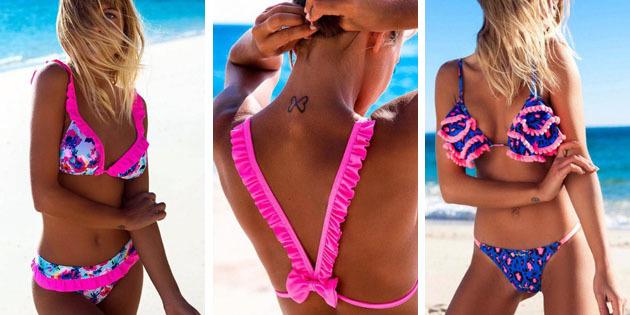 Gyönyörű fürdőruhák: Neon Bikini
