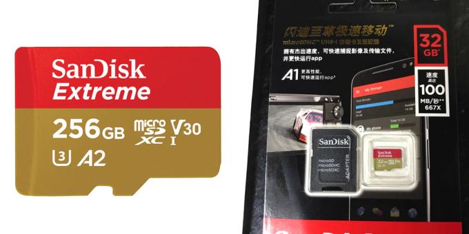 SanDisk memóriakártyák