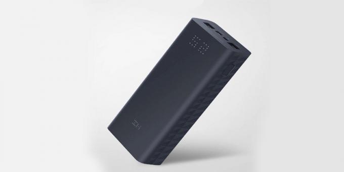Újdonság Xiaomi: akkumulátor ZMI Aura Teljesítmény Bank