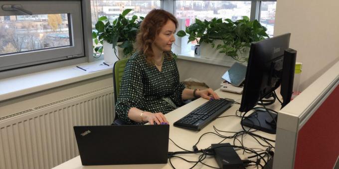 Munkahely Nina Osovitskoy, szakértő HR-branding HeadHunter