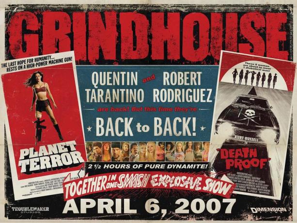 Quentin Tarantino: Quentin Tarantino összeállt Robert Rodriguez, és megszervezte a projekt "Grindhouse"