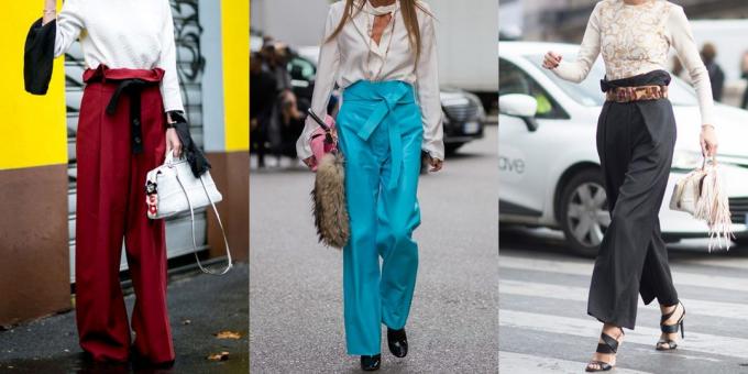 A legdivatosabb női nadrág: nadrág paperbag