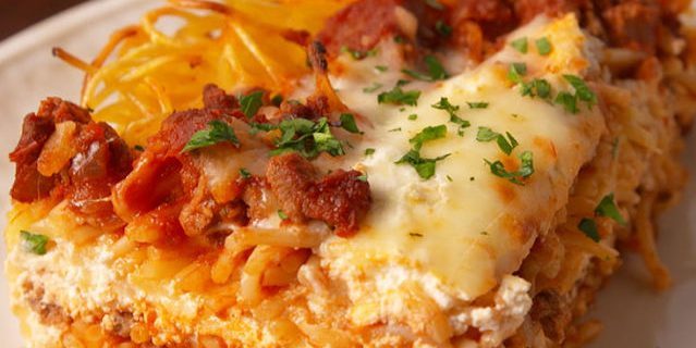 A legjobb marhahúsból készült ételek: lasagna spagetti marhahússal