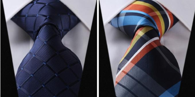 színes nyakkendő